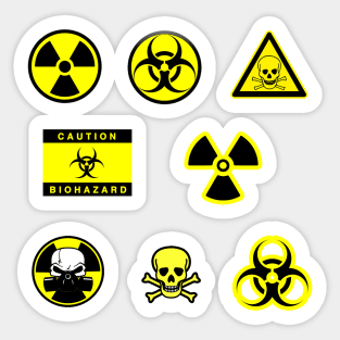 Biohazard - Nuclear Stickers Sticker